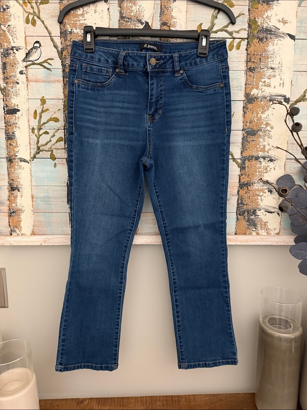 d. jeans Deep Blue Capri Jeans